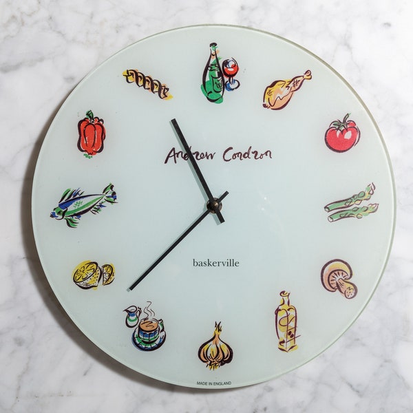 Wine Themed Kitchen Clock Etsy
