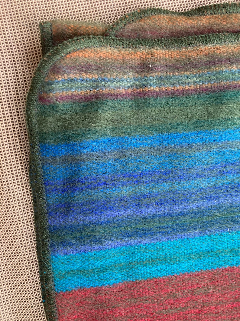 Over-dyed Alpaka Decke, extrem weiche Decke! Bild 6