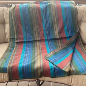 Over-dyed Alpaka Decke, extrem weiche Decke! Bild 7