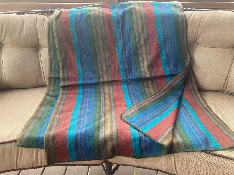 Over-dyed Alpaka Decke, extrem weiche Decke! Bild 7