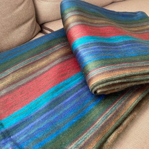 Over-dyed Alpaka Decke, extrem weiche Decke! Bild 3