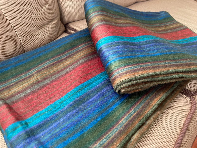 Over-dyed Alpaka Decke, extrem weiche Decke! Bild 3
