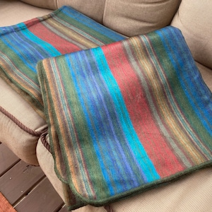 Over-dyed Alpaka Decke, extrem weiche Decke! Bild 1