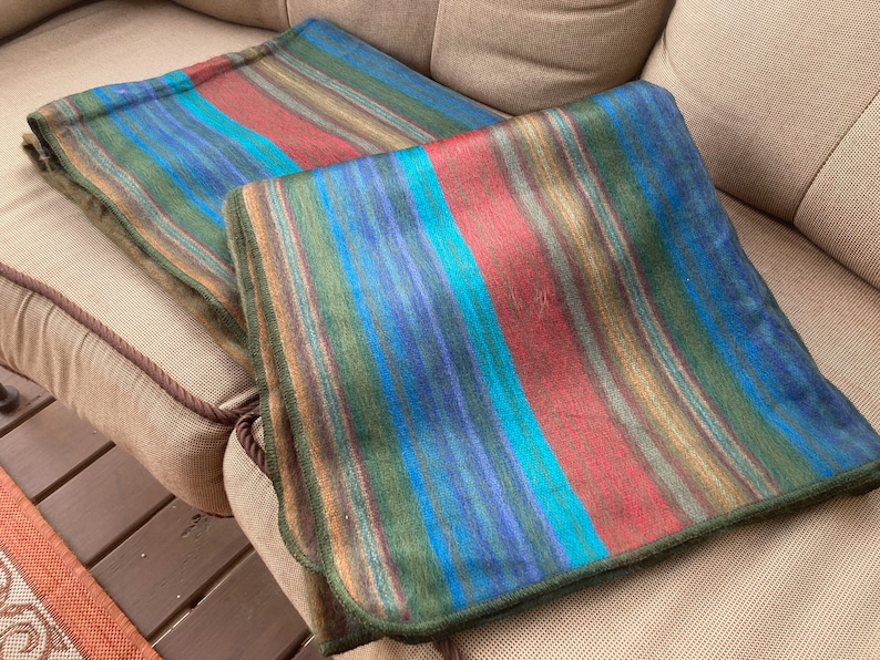 Over-dyed Alpaka Decke, extrem weiche Decke! Bild 1