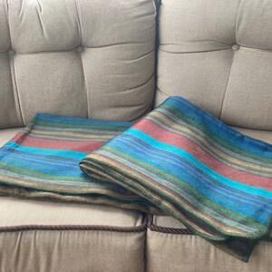 Over-dyed Alpaka Decke, extrem weiche Decke! Bild 5