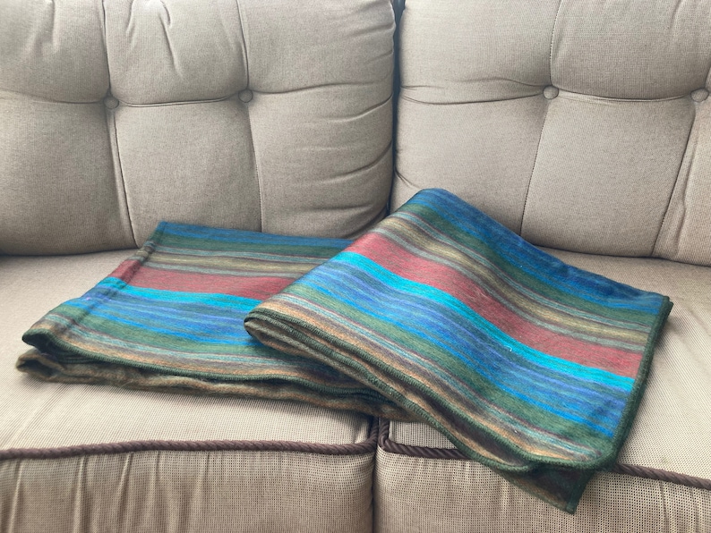 Over-dyed Alpaka Decke, extrem weiche Decke! Bild 5