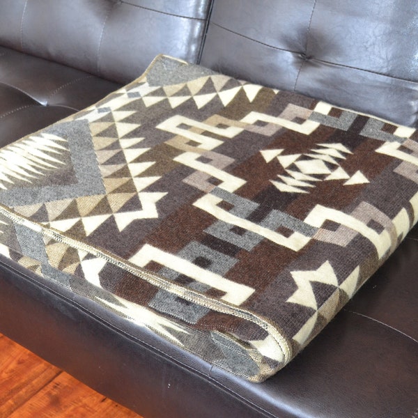 Brown Queen Blanket Etsy