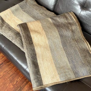 Alpaca Blanket Throw from Ecuador, blue alpaca blanket, blue throw