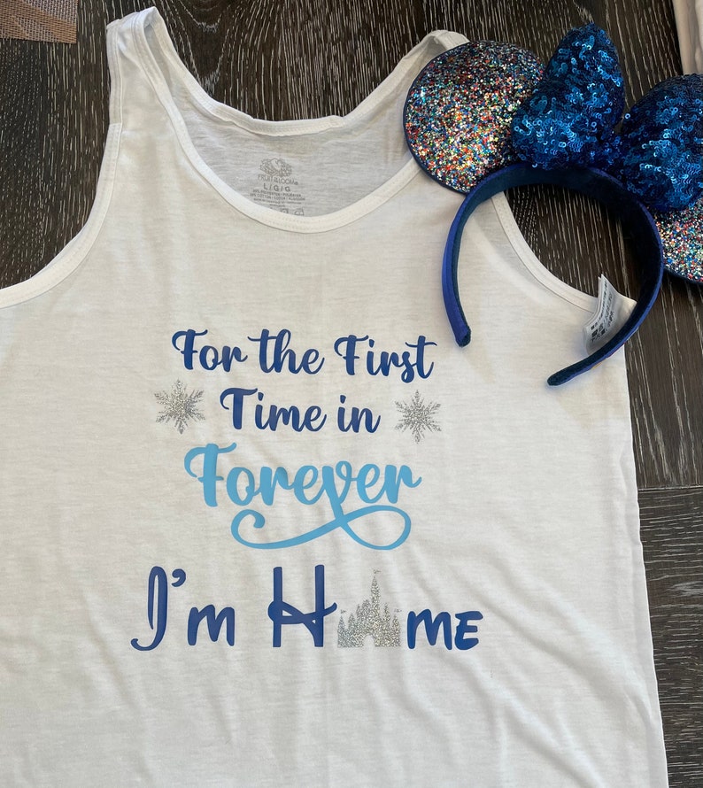 For the First Time in Forever Tank or Tee KID/'S SIZE