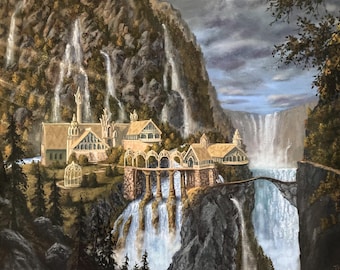 Lord Of The Rings/Rivendell-inspired print