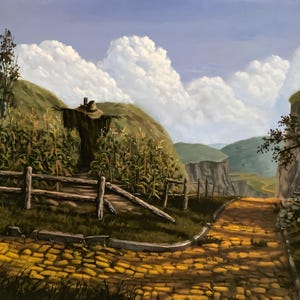 The Wizard of Oz-inspired print