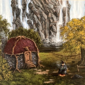 Link to the Past: Witch Hut-inspired print