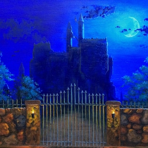 Impresión inspirada en Castlevania