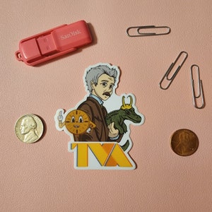 TVA Sticker | Vinyl Sticker| Laptop Stickers | Phone Case Stickers| Tumbler Stickers