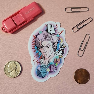 Careful, I bite... | Vinyl Sticker| Laptop Stickers | Phone Case Stickers| Tumbler Stickers