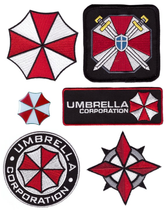 Resident Evil Collectibles Evil Umbrella Company Embroidered Hook Loop Patch UE