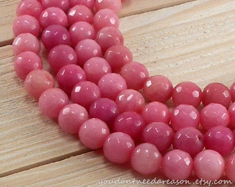 Lavender Jade Faceted Tyre Beads Lavender Jade Faceted Beads A Grade Gemstone Beads Lavender Jade Tyre Shape Beads