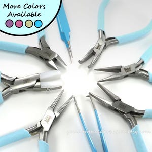 Beadsmith 8-Piece Jewelry Pliers Set | Crafting Tools for Beginners, Professionals