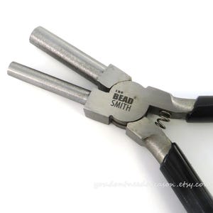 Bail Making Pliers with Spring 6.25 x 8.5mm | Beadsmith Pliers for Jewelry Making | Professional Jewelry Making Tools |