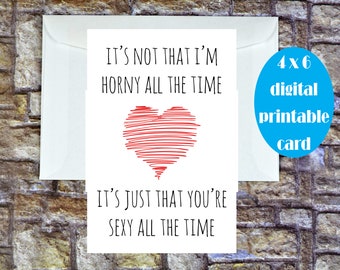 Sexy Birthday Card - Etsy