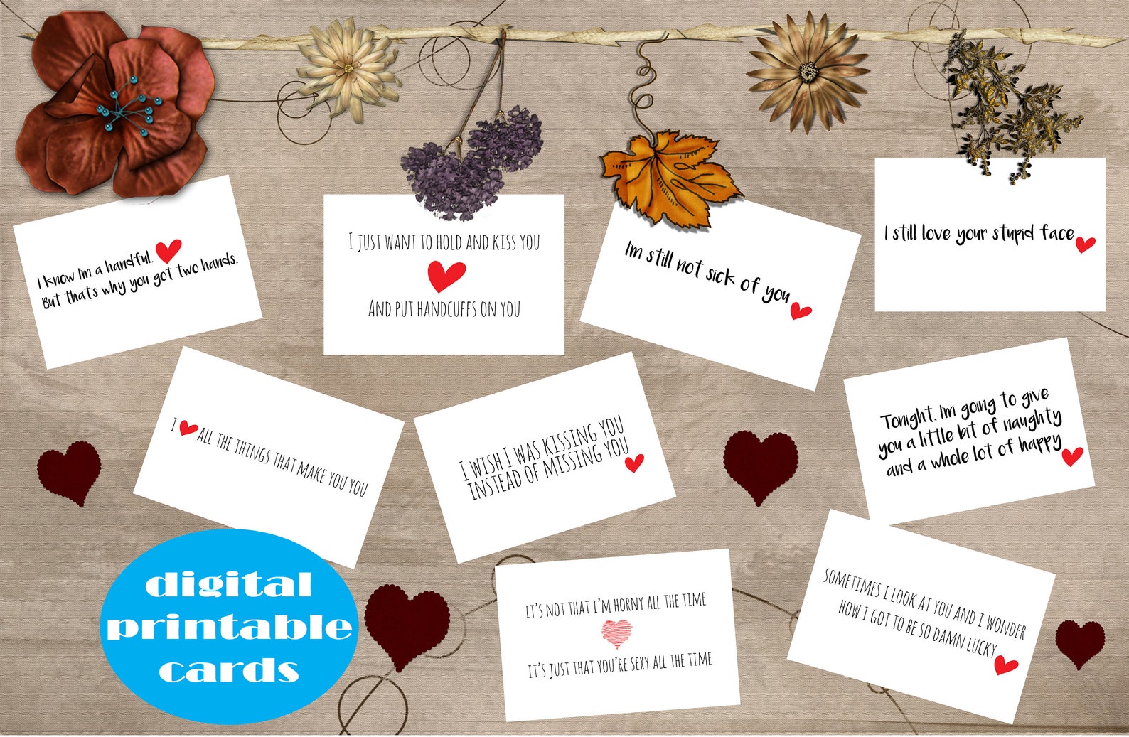 Mini Love Notes, Sexy Love Notes, Naughty Love Notes, Love Notes for ...