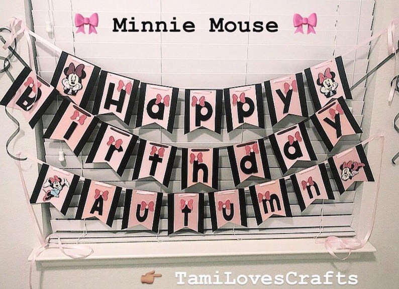 Minnie Mouse Banner
