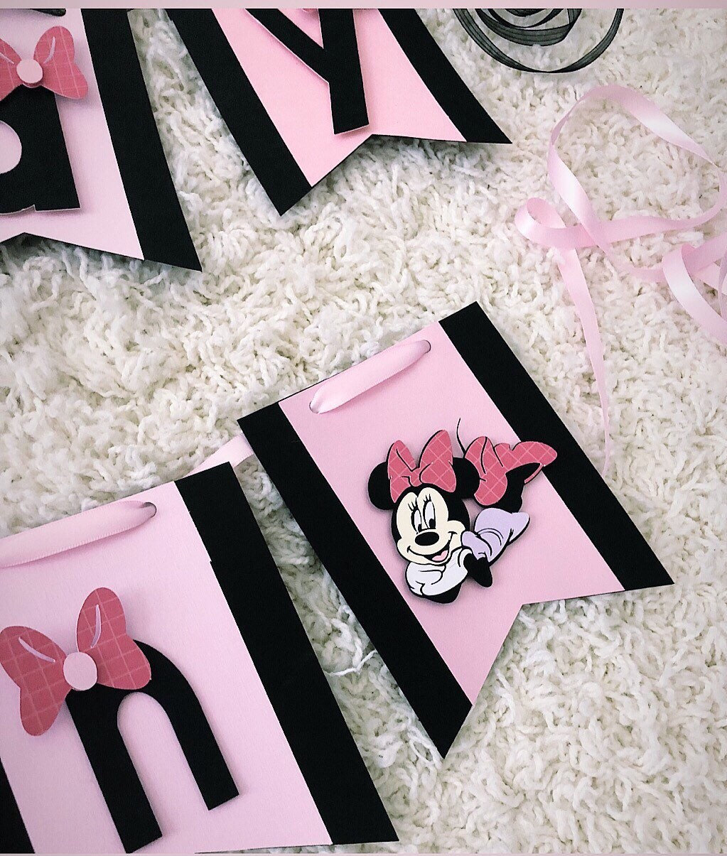 Minnie Mouse Banner | Etsy