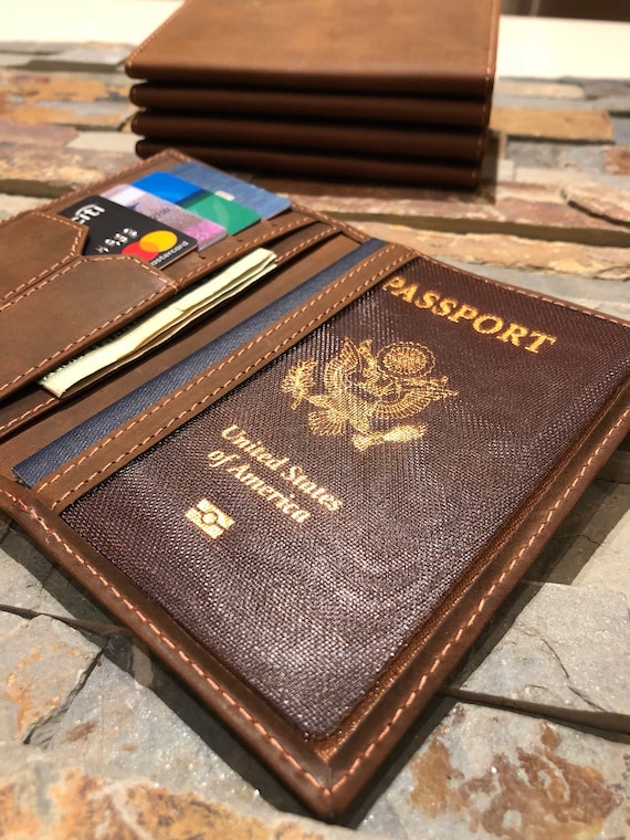 Leather Passport WalletPassport HolderPassport Etsy