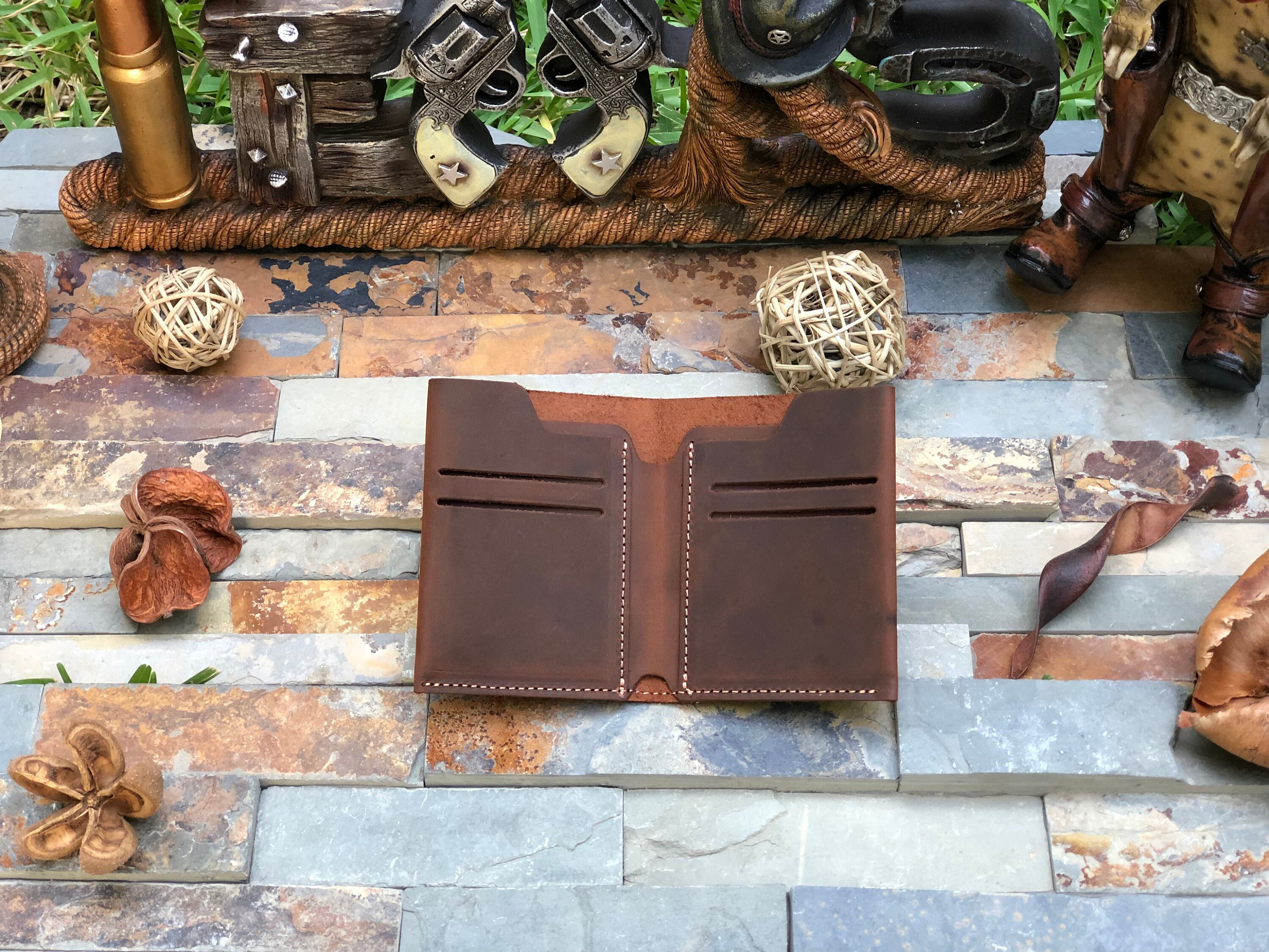 MENS WALLET, PERSONALIZED Men Wallet, Distressed Leather Wallet, Wallet