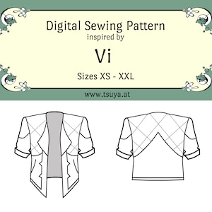 Arcane Vi Jacket (League of Legends) inspired Sewing Pattern | Sizes XS - XXL | PDF