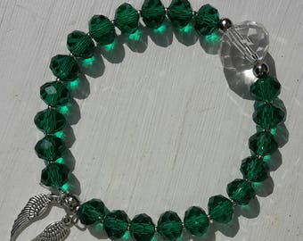 Healing - Archangel Raphael Energised Crystal Bracelet for Health and Healing, Physical, Emotional