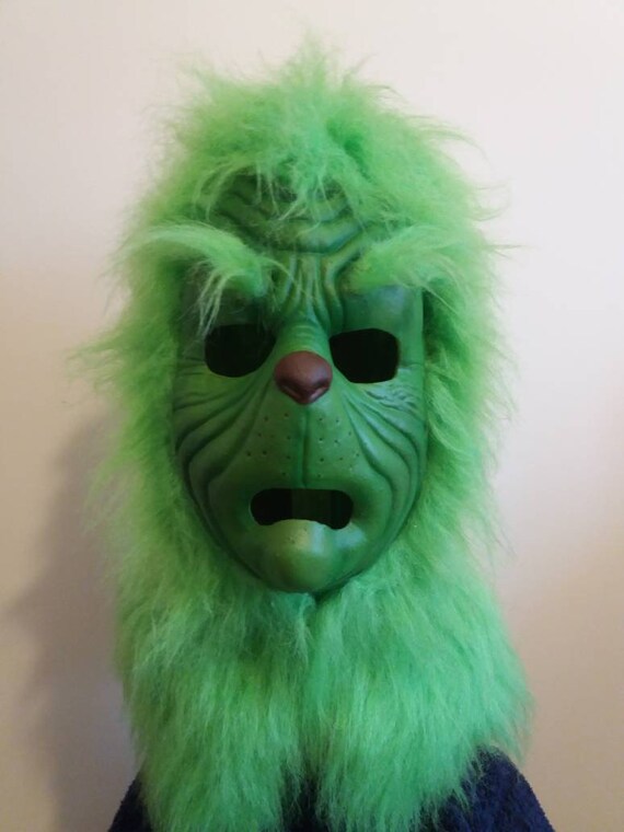 Le Grinch pleine tête masque en latex