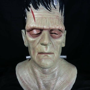 Frankenstein monster full head latex mask