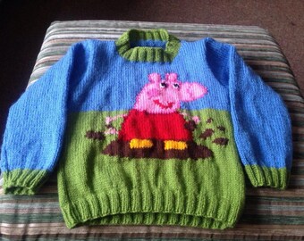 Peppa Pig Knitting Pattern Bundle Etsy