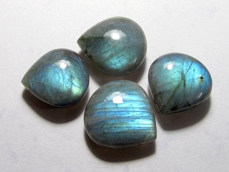 High Quality heart shape Briolette 18x19-17x17 jewelry making gemstone LABRADORITE GEMSTONE