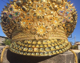 Gold Royale- Festival captain hat