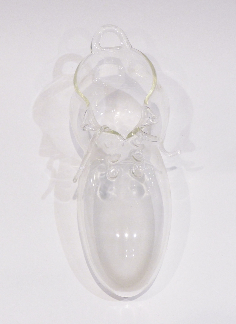 Shoe bridy transparent glass