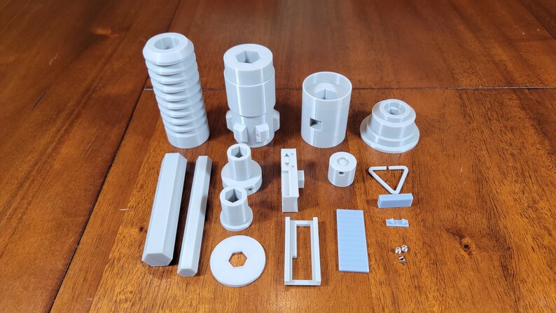 Resolute (Luke Skywalker RotJ Hero) 3D-utskrivet ljussabelkit bild 7