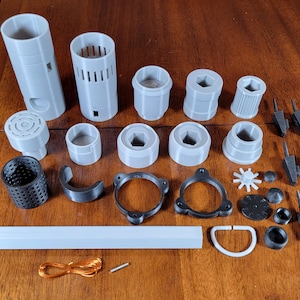 Kit de sable de luz impreso en 3D para Guardián Gris imagen 8