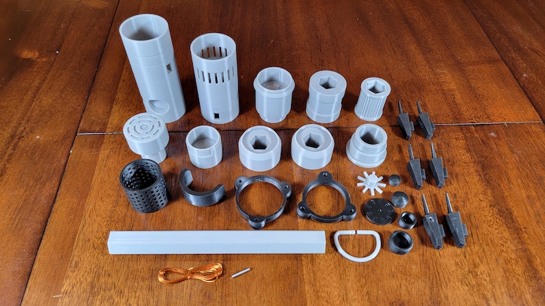 Kit de sable de luz impreso en 3D para Guardián Gris imagen 8