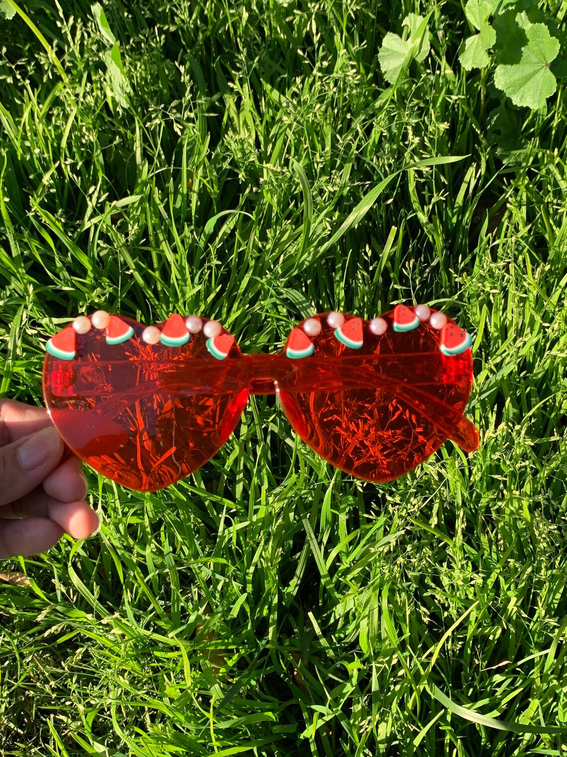 Harry Styles Watermelon Sugar Heart Shaped Sunglasses - Etsy