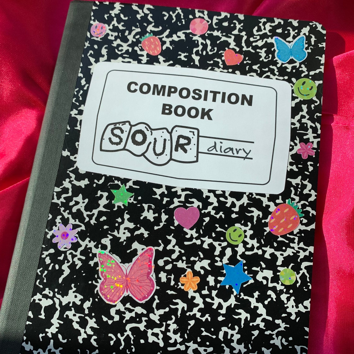 Olivia Rodrigo Sour Composition Notebook Etsy