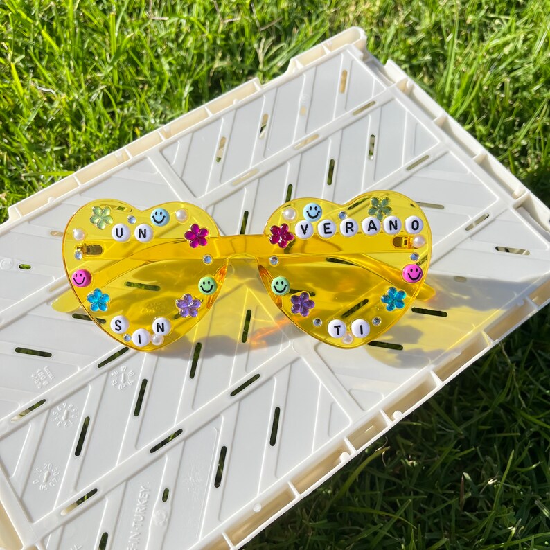 Bad Bunny Inspired Concert Sunglasses Etsy UK