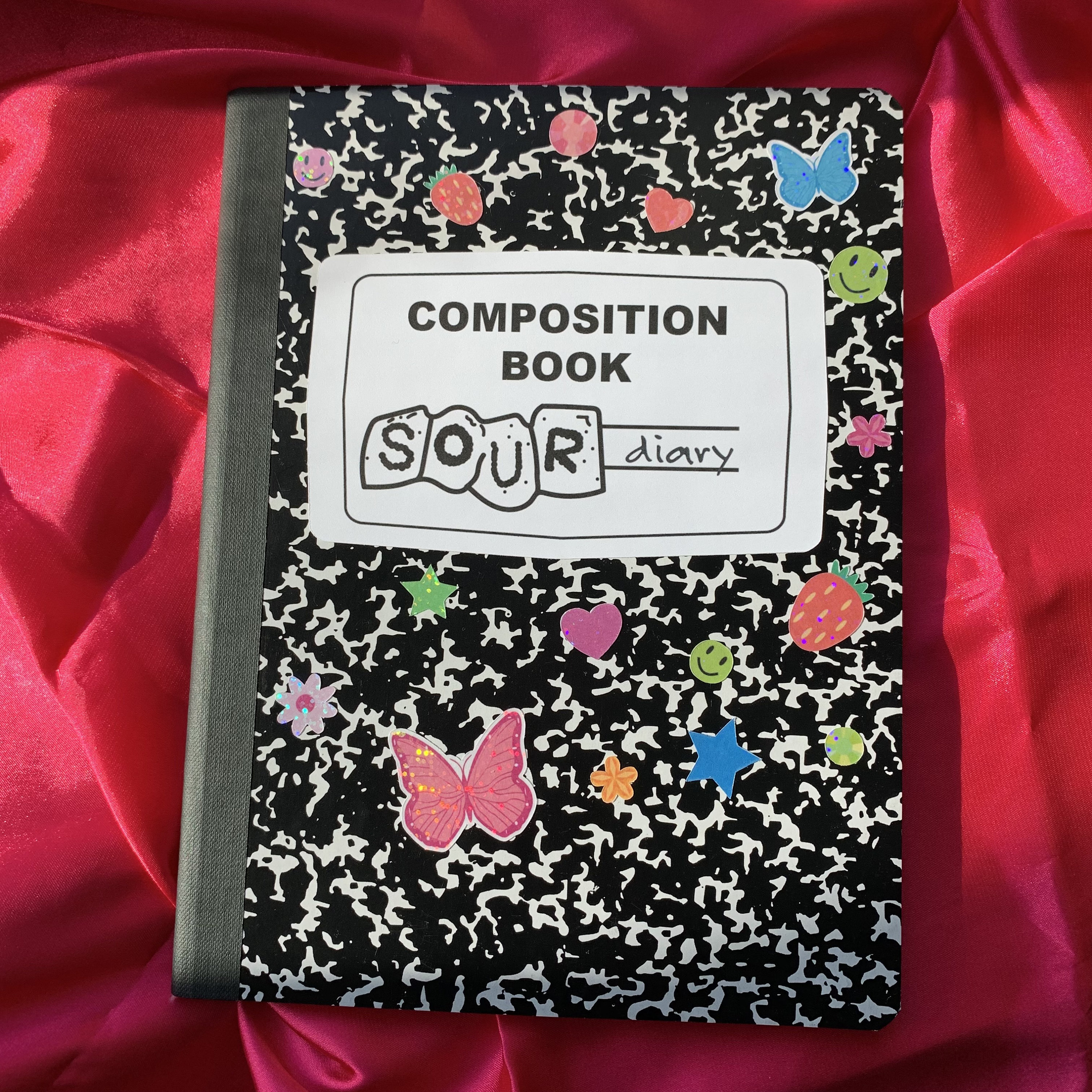 Olivia Rodrigo Sour Composition Notebook Etsy