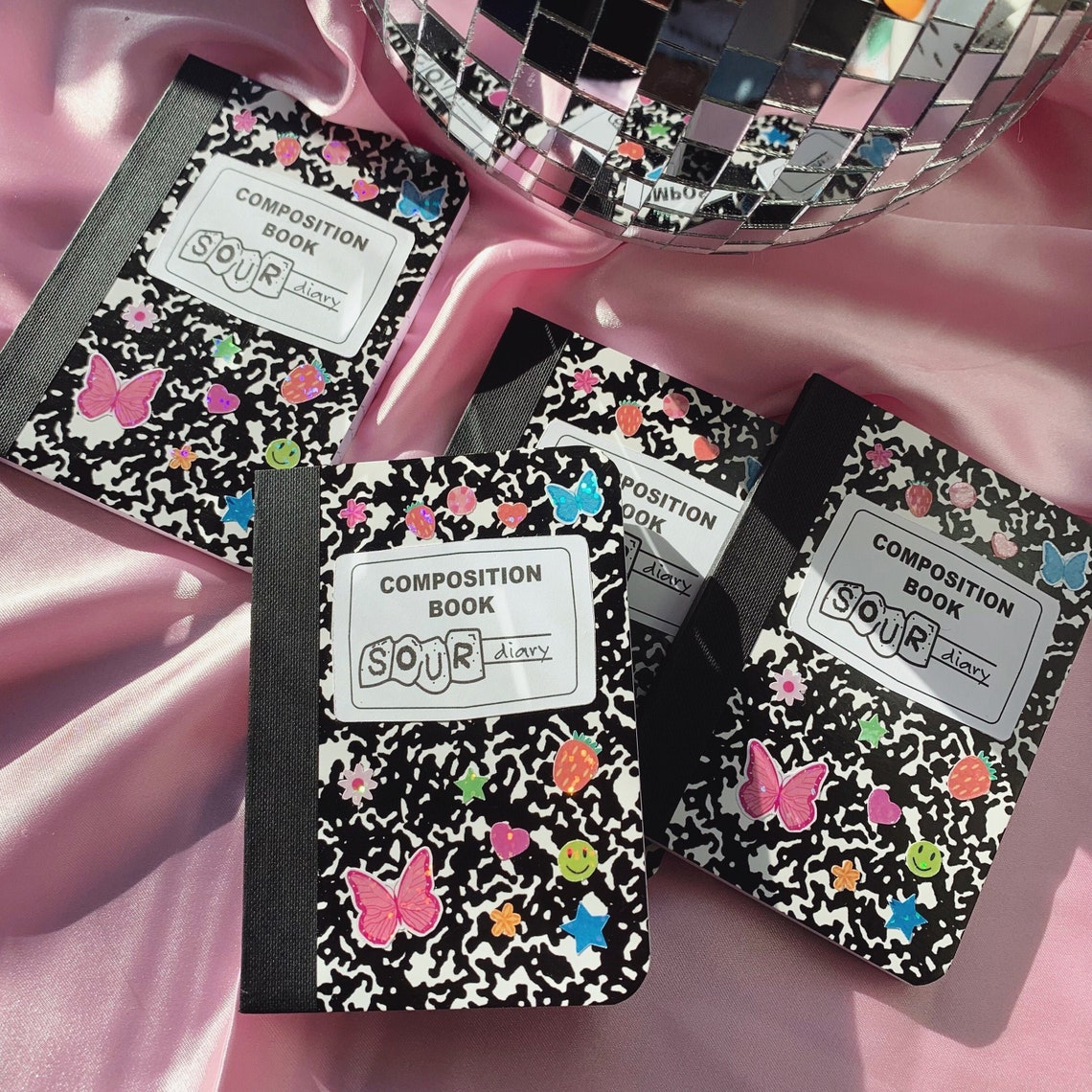 Olivia Rodrigo Sour Composition MINI Notebook Etsy