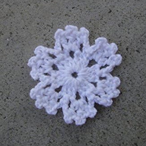 Simple and Easy Crochet Snowflake Pattern for Beginners, Crochet Snowflake, Snowflake Decorations, Christimas Gift DIY Crochet Along