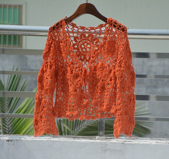 Crop long sleeve cardigan new arrivals