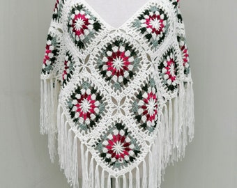 Crochet Poncho Pattern