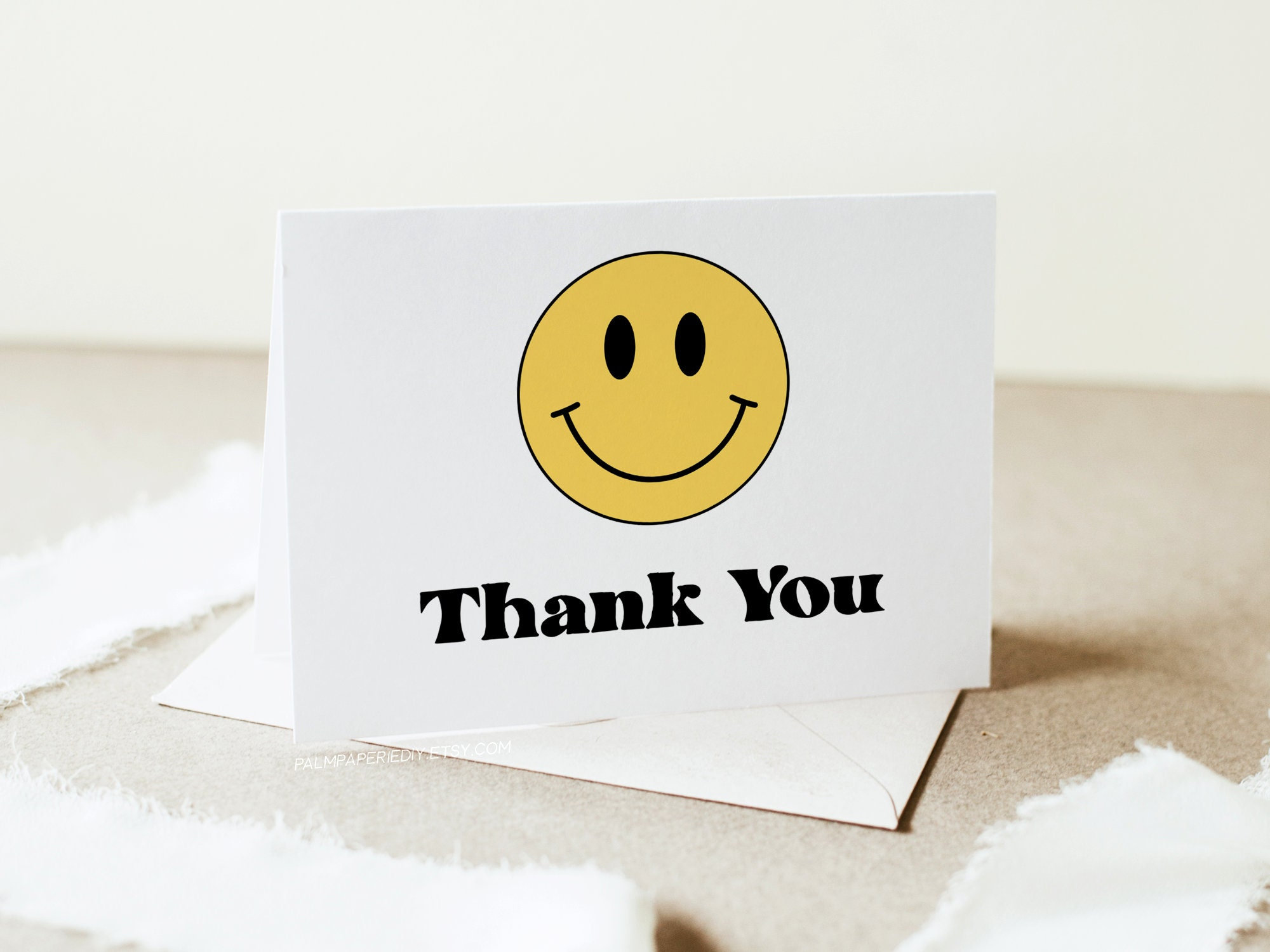 Thank you Smiley Card Thank you Smiley Card