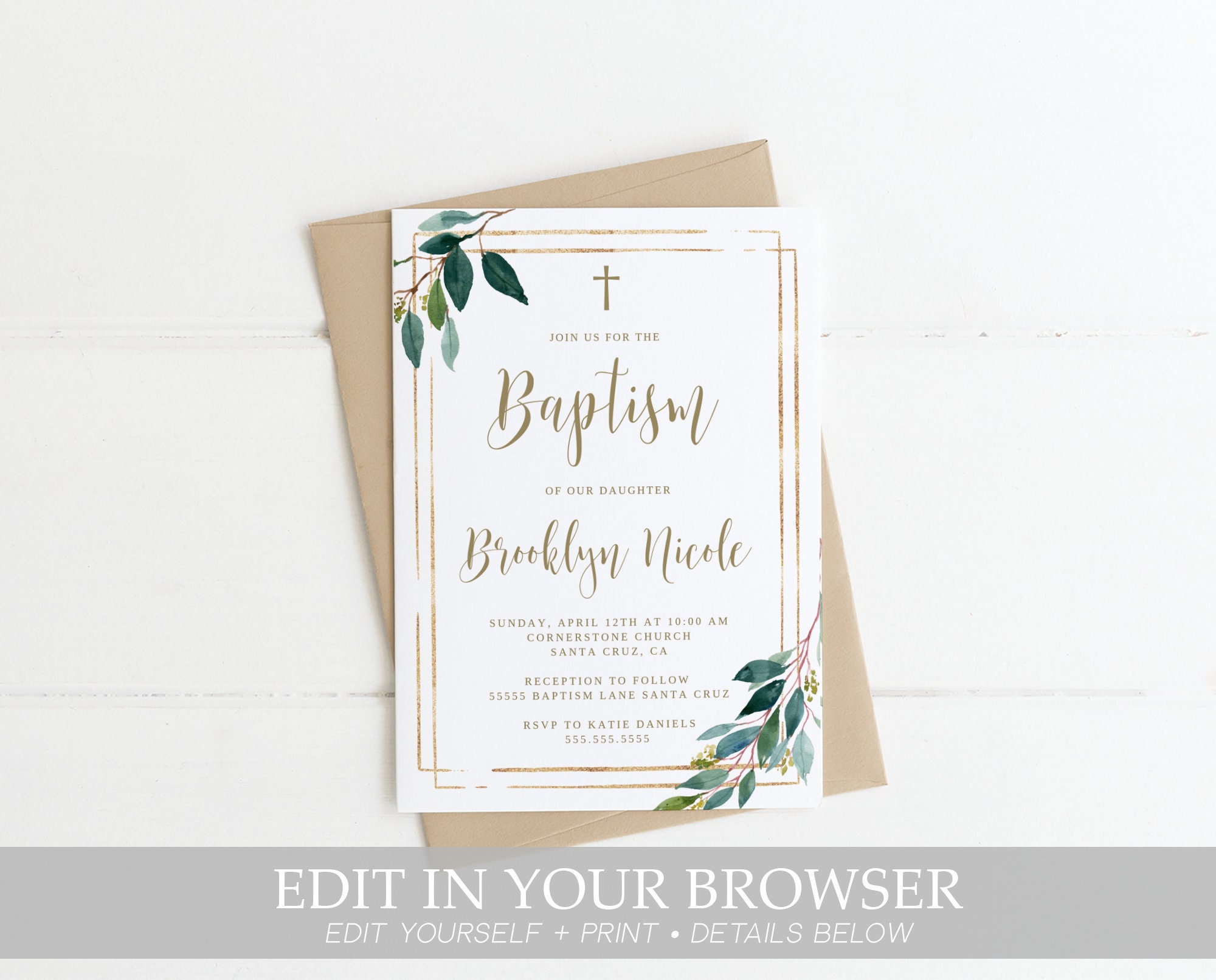 Etsy Baptism Invitations 6
